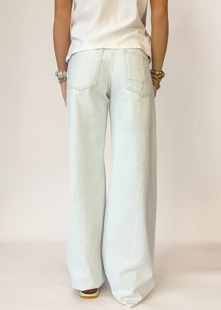 Free People Alter Ego Boyfriend Wide Leg Jeans
