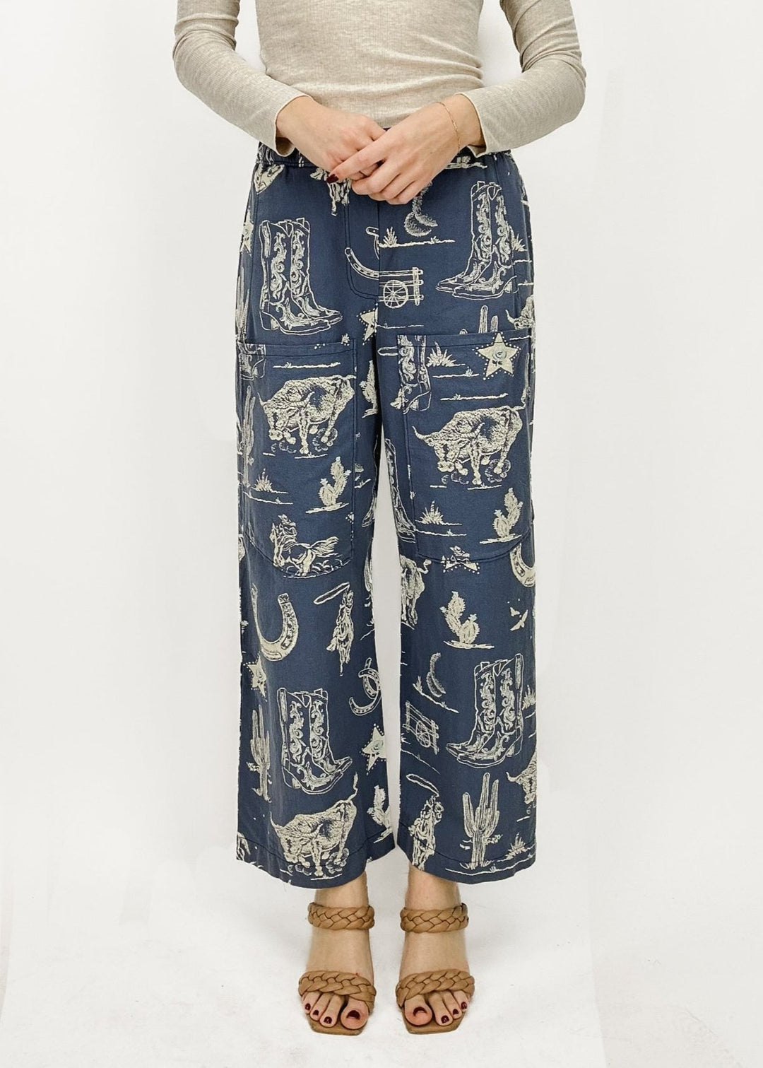 Free People Seaside Pull-On Pants