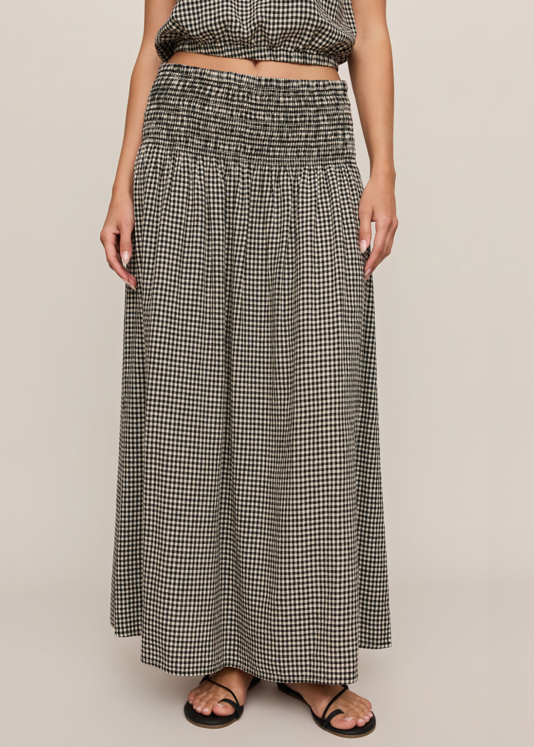 Z Supply Brooke Gingham Skirt