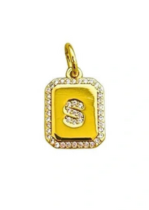 Initial Charm - Gold
