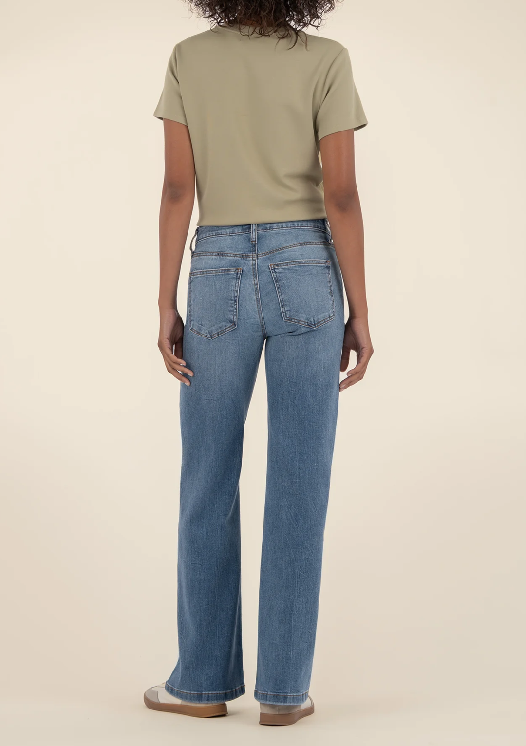 Kut From The Kloth Jean High Rise Wide Leg Jeans - Incandescent