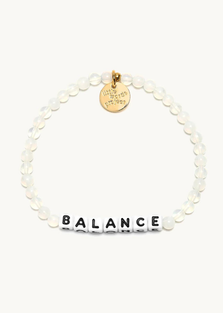 Little Words Project Balance Bead Bracelet