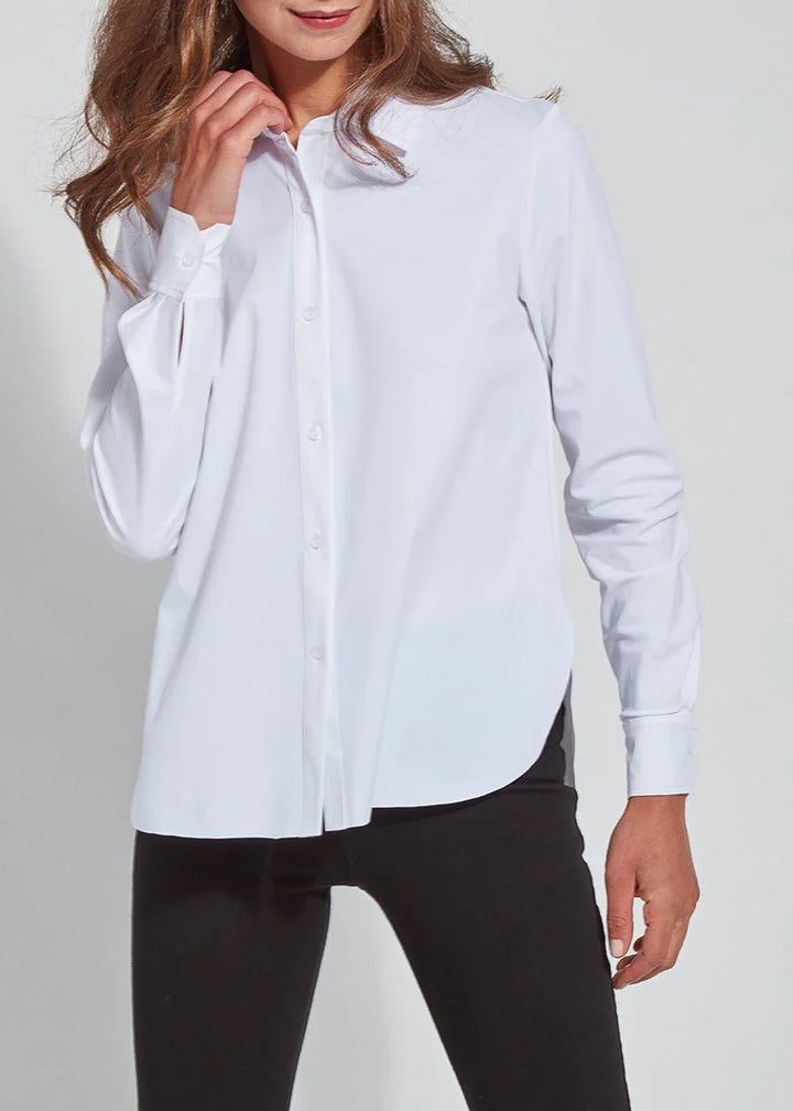 Lysse Connie Slim Button Down