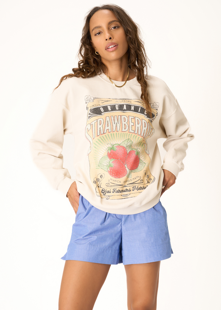 Project Social T Strawberries Sweatshirt