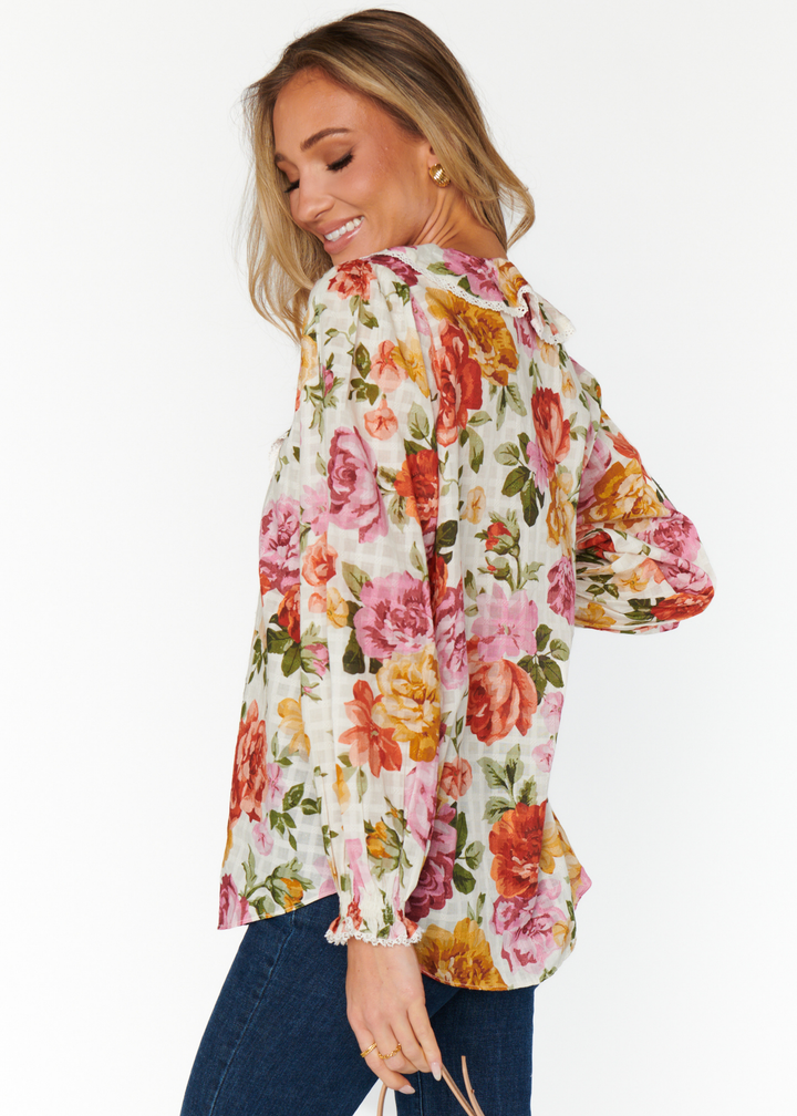 Show Me Your Mumu Lydia Ruffle Top