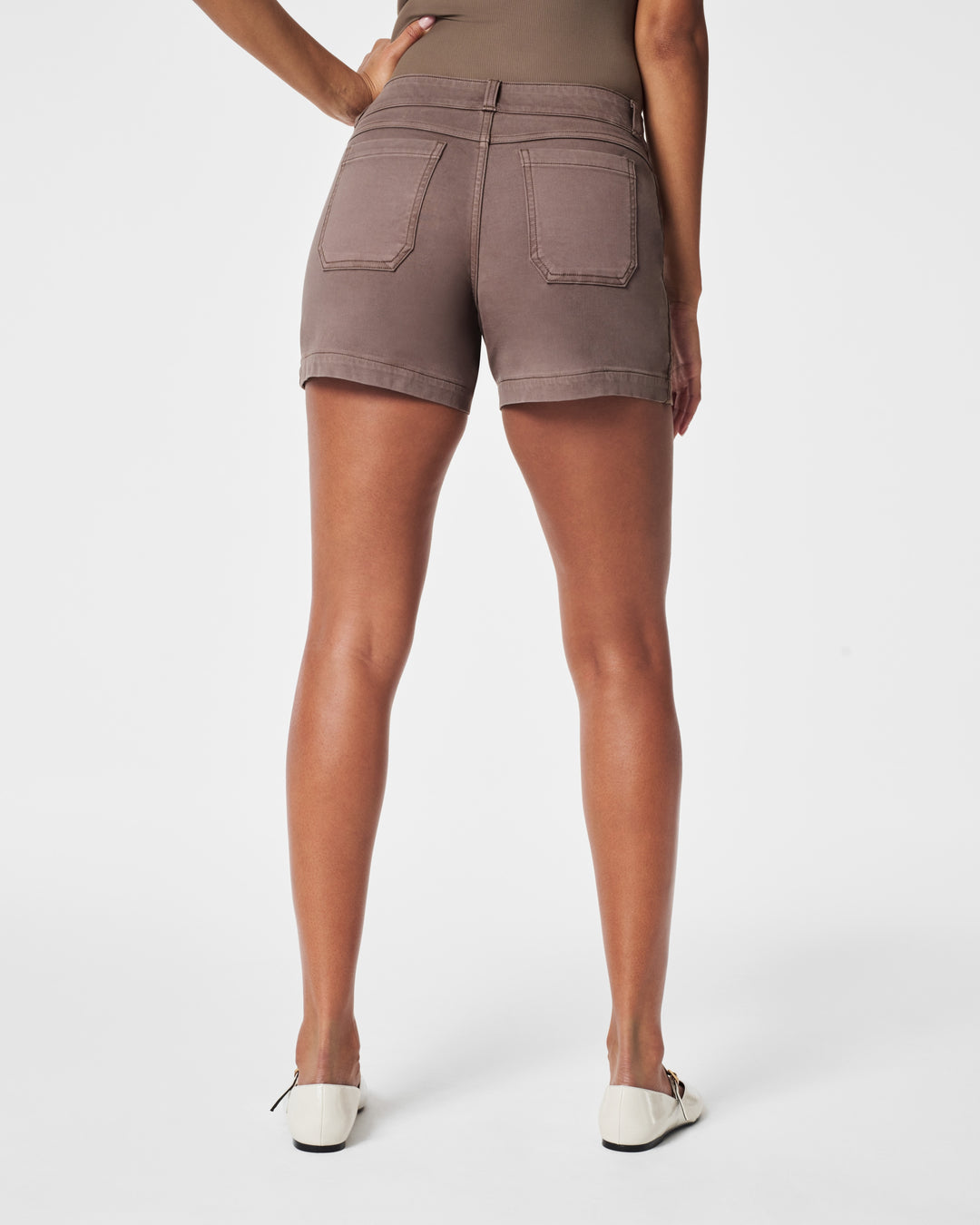 Spanx 4" Stretch Twill Shorts