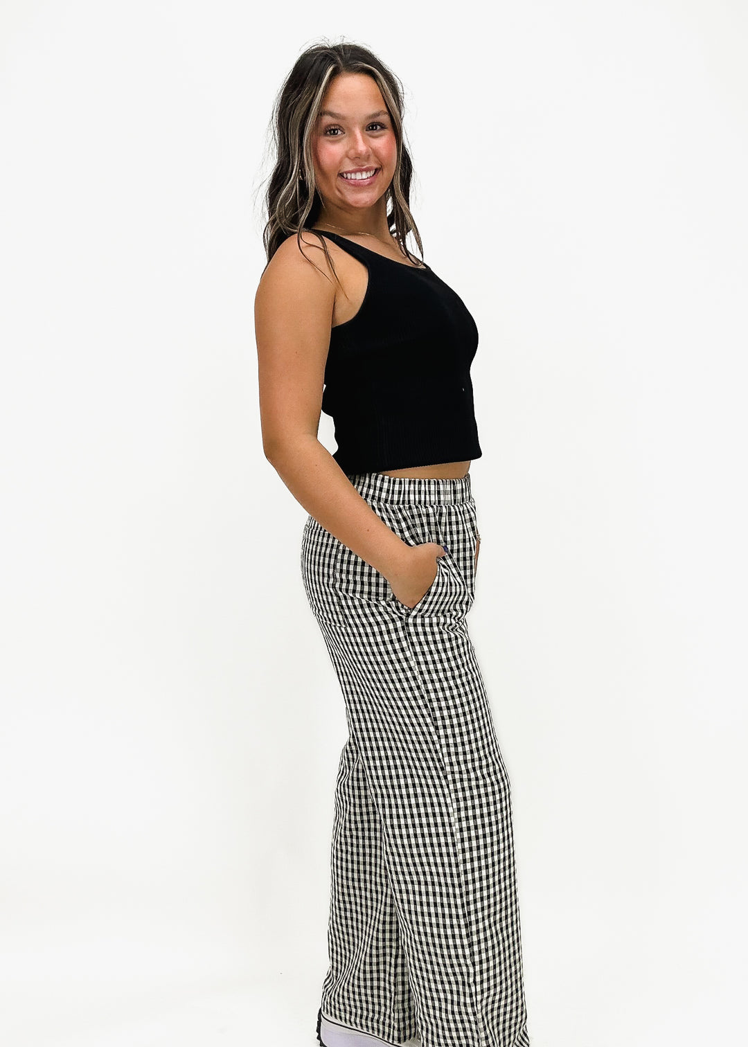 Susie Gingham Pants