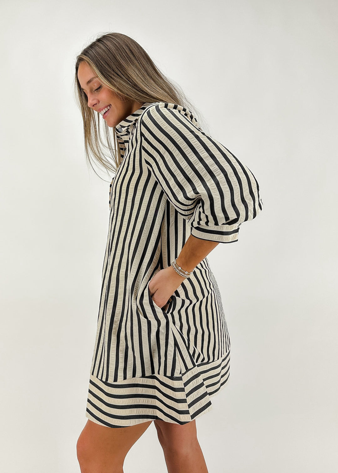 Harmony Striped Dress