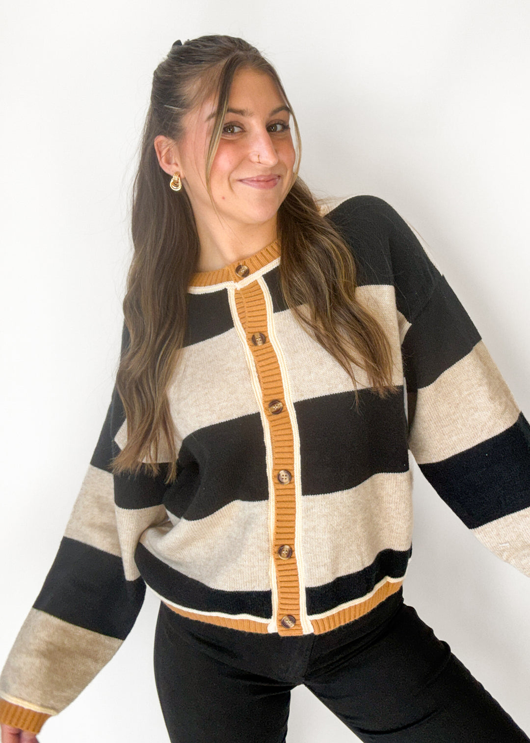 Wanda Wide Stripe Sweater