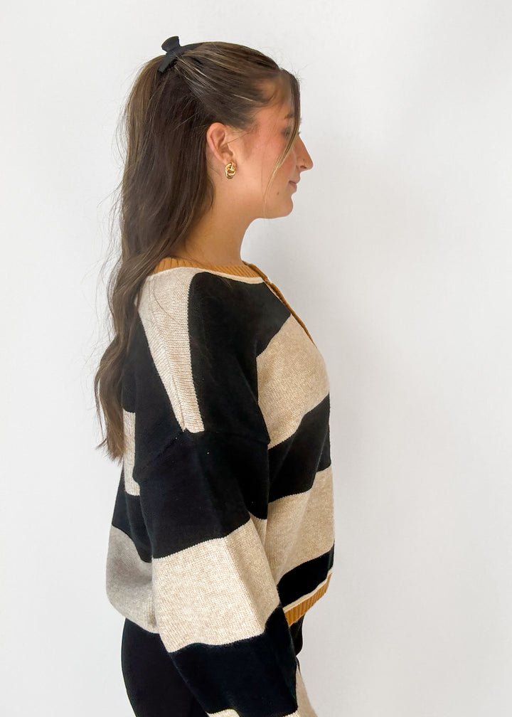 Wanda Wide Stripe Sweater