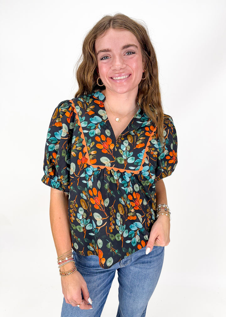 Allie Floral Top