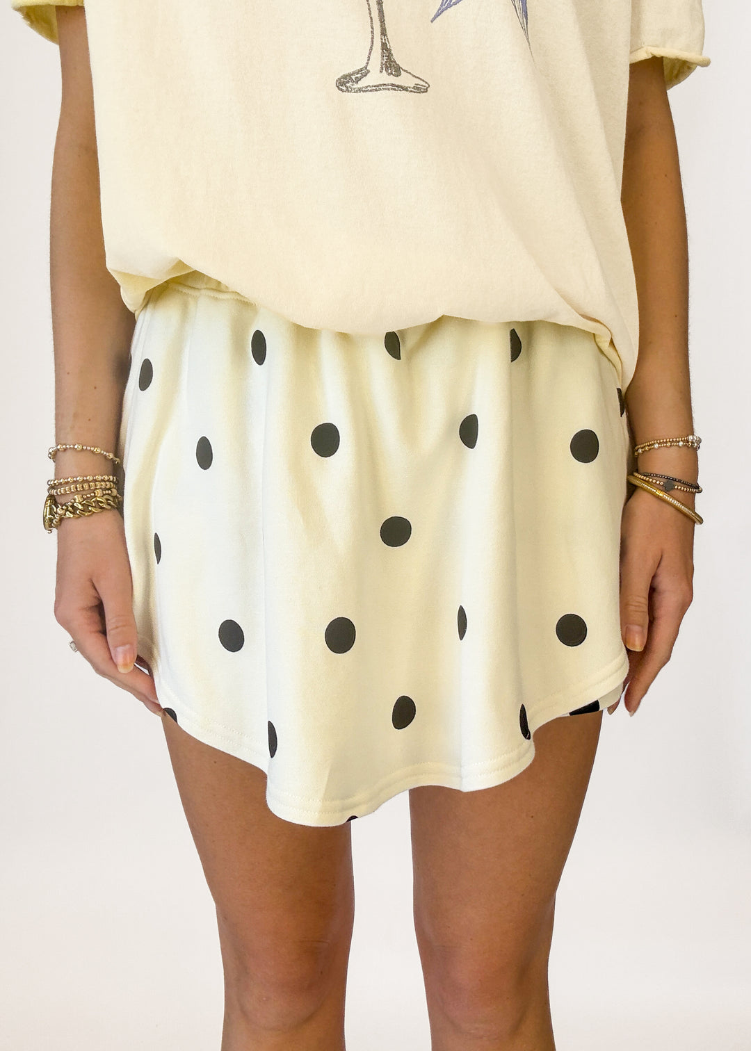 Annie Polka Dot Skort
