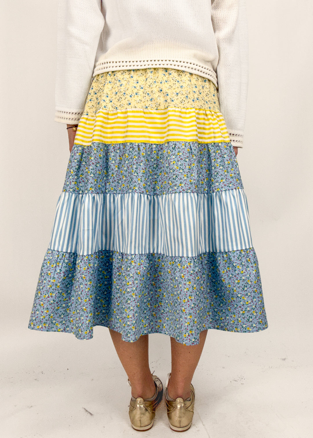 Catherine Floral Midi Skirt