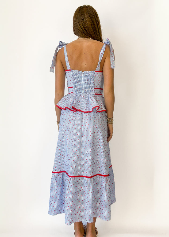 Maya Floral Midi Dress
