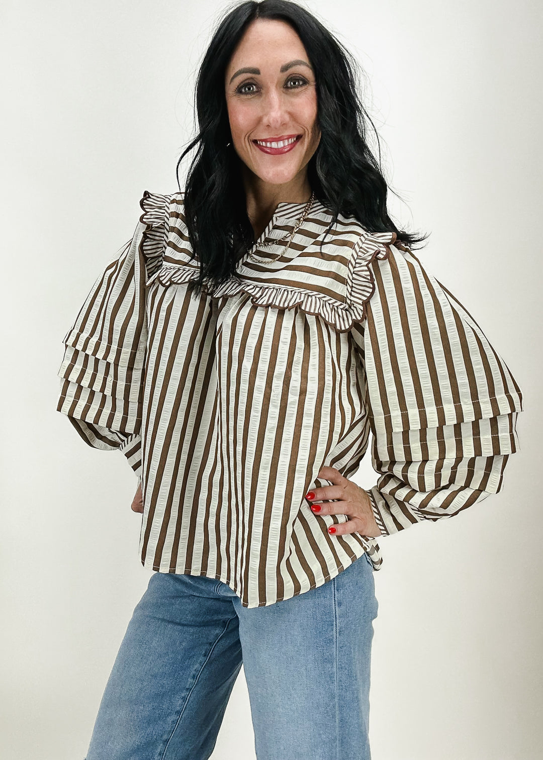 Alex Striped Top