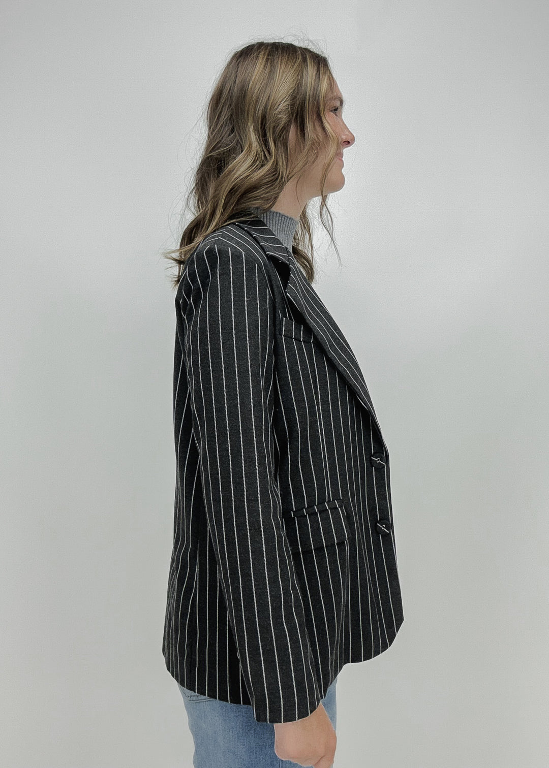 Cassie Striped Blazer