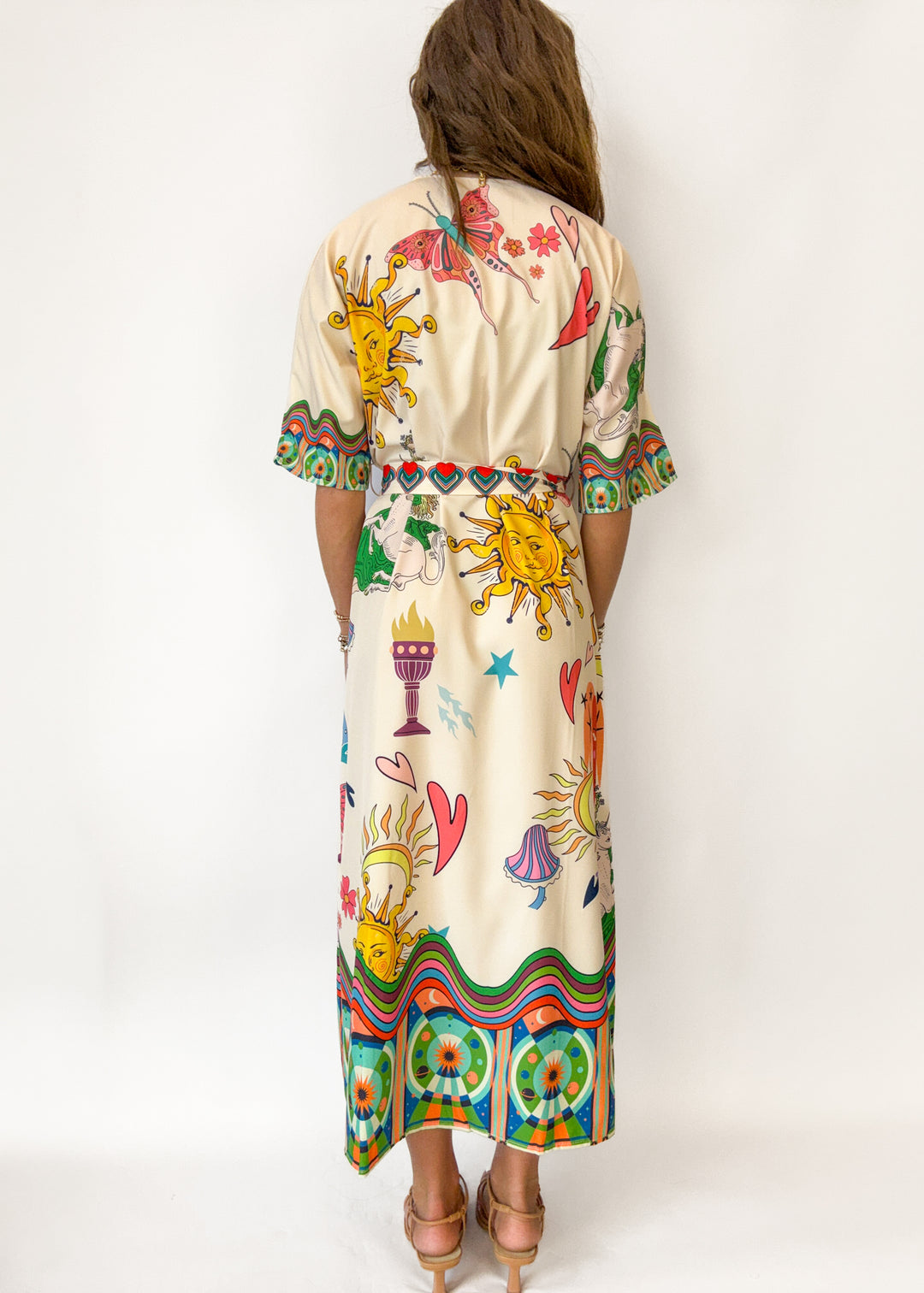 Lola Wrap Maxi Dress