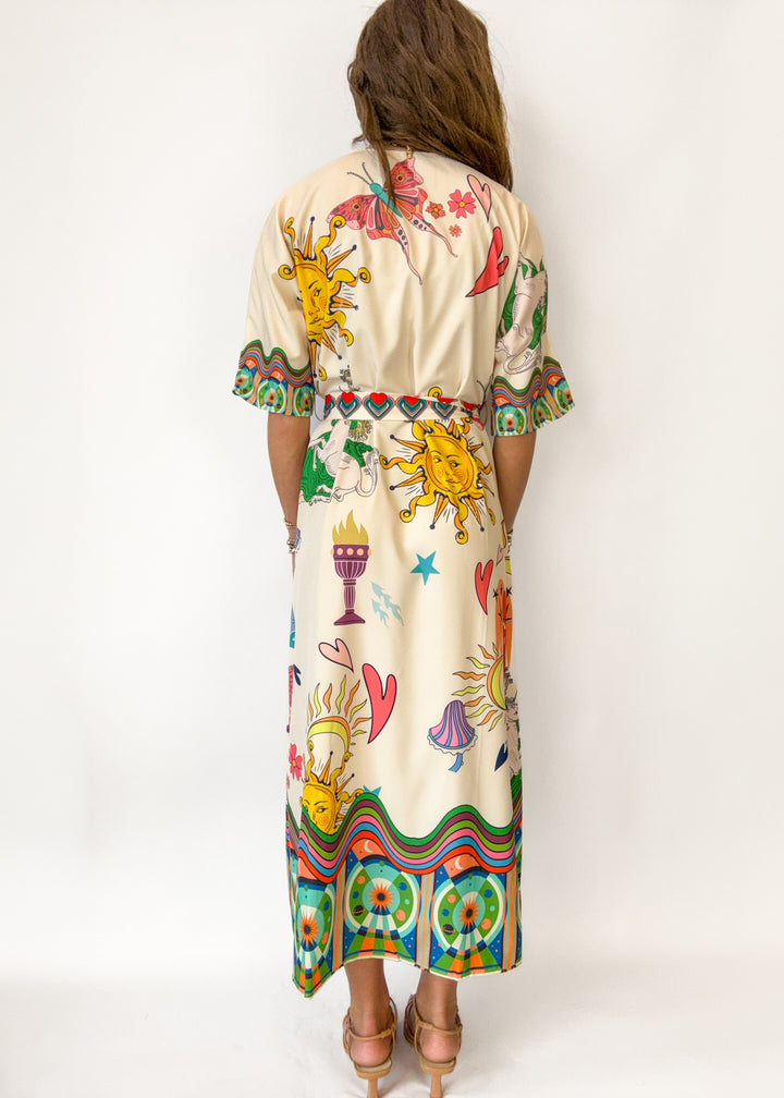 Lola Wrap Maxi Dress