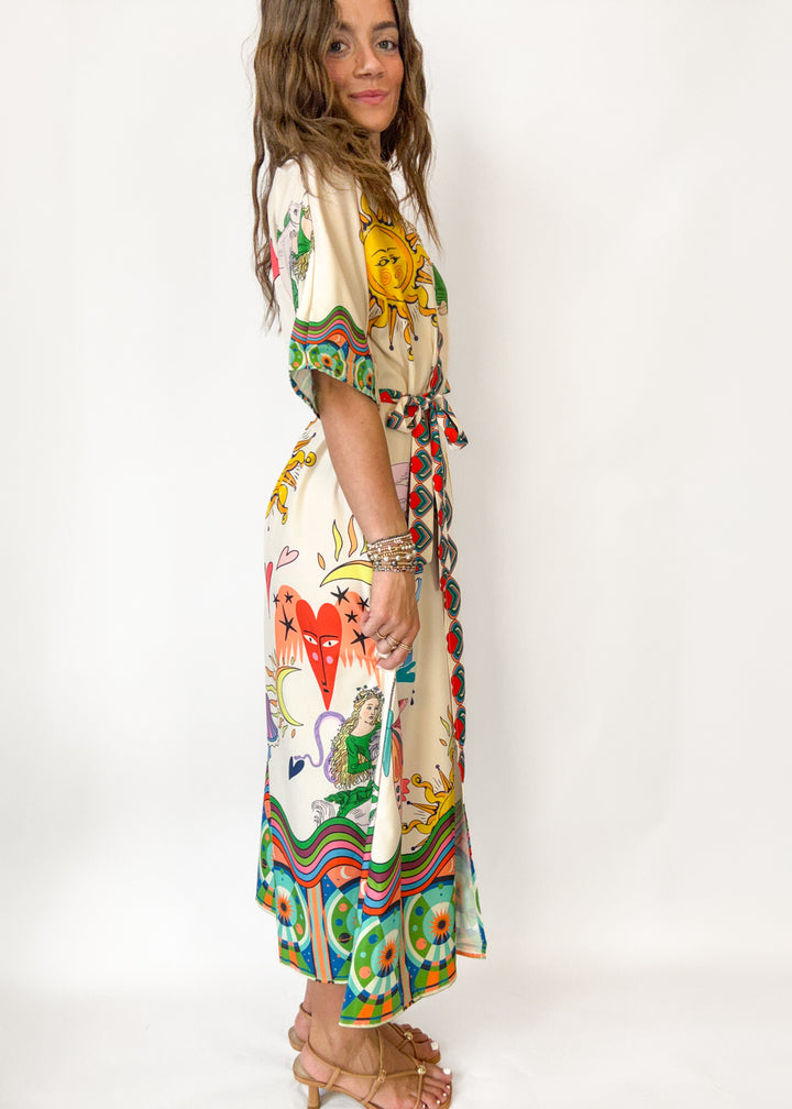 Lola Wrap Maxi Dress