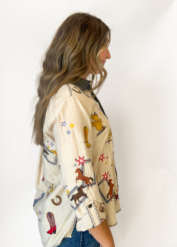Horseshoe Bend Button Down