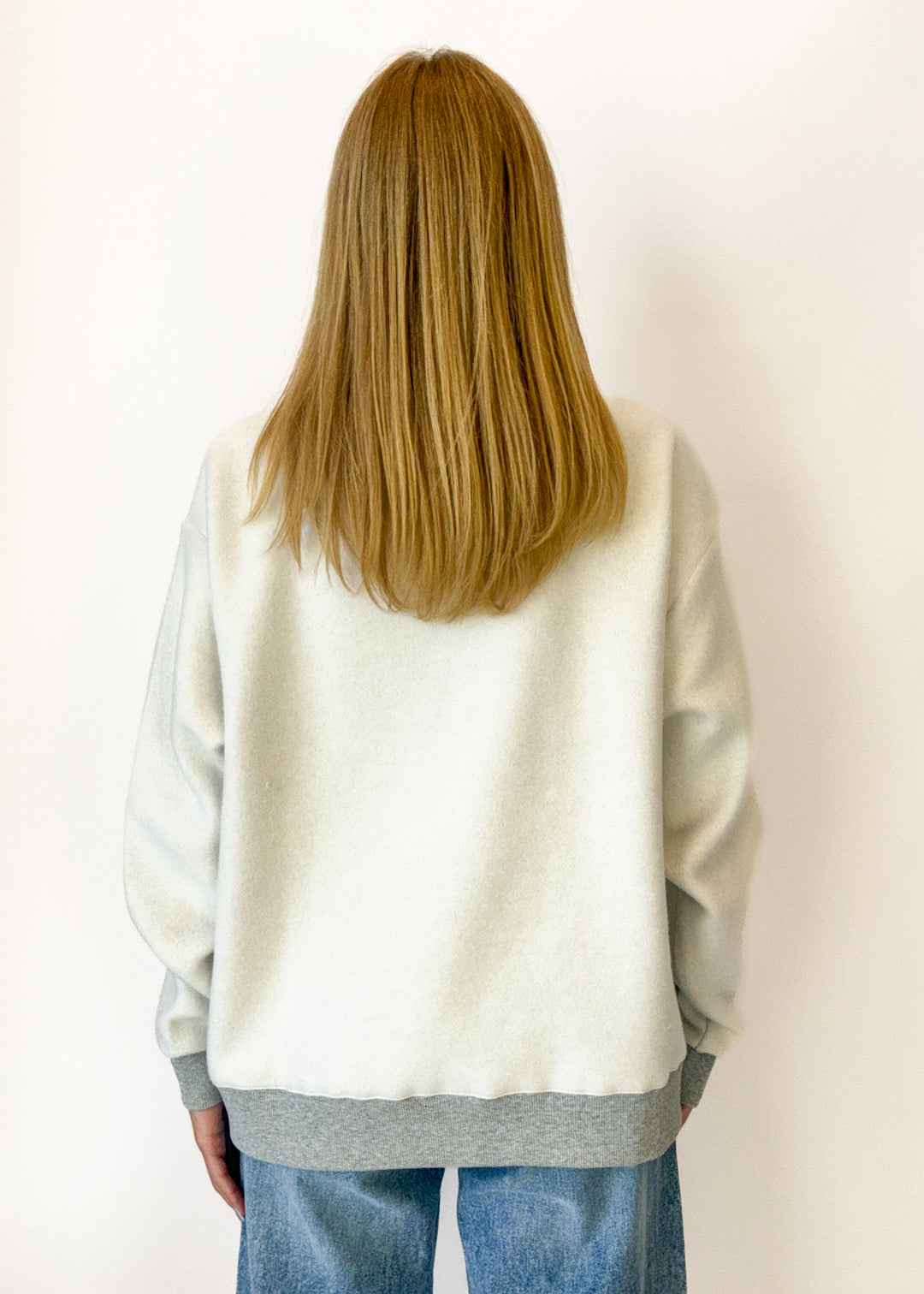 WRSHIP 2-Sided Mock Neck Sweatshirt