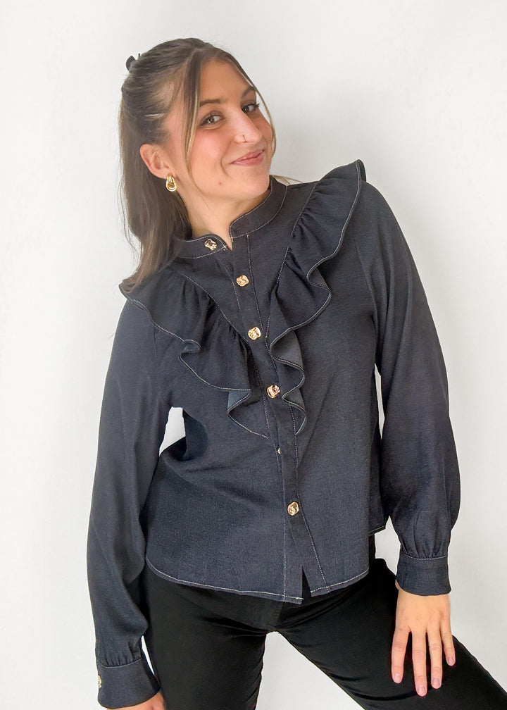 Binanca Ruffle Blouse