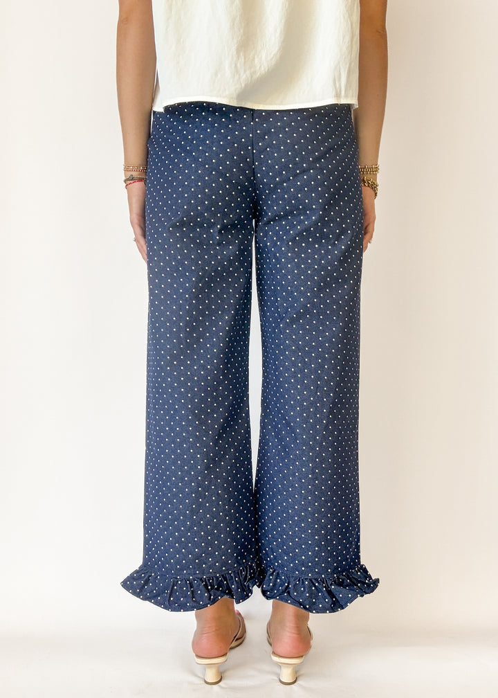 Colette Ruffle Hem Pants