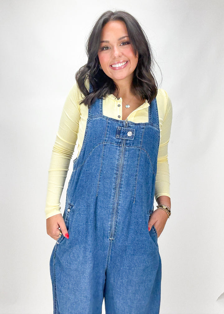 Free People Jude One Piece - Mid Indigo