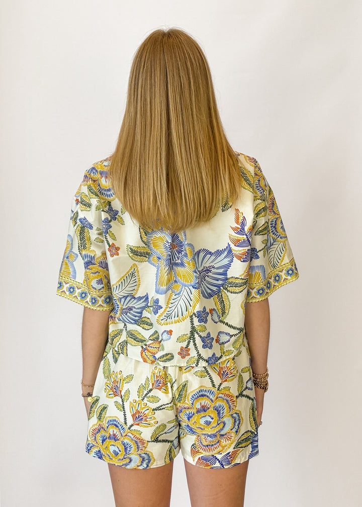 Monica Floral Top