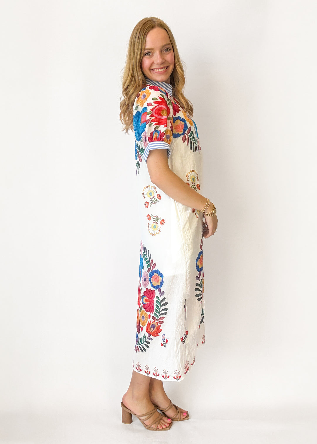 Kenna Floral Midi Dress