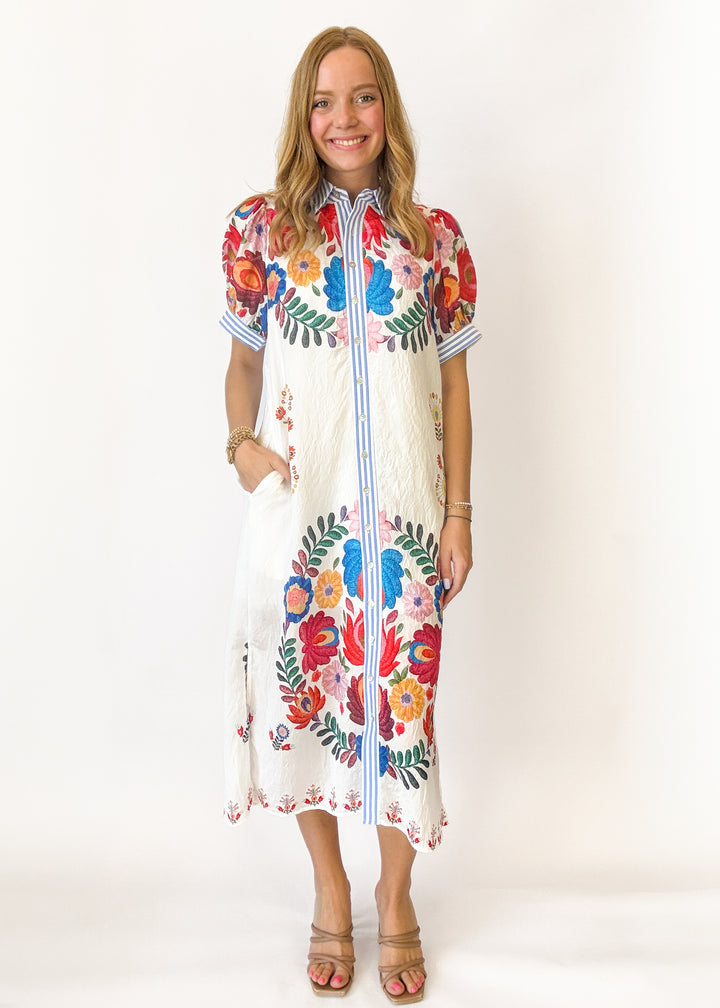 Kenna Floral Midi Dress