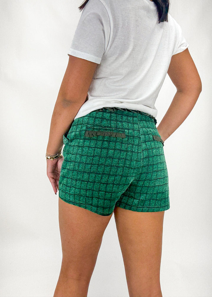 Jayla Checkered Shorts