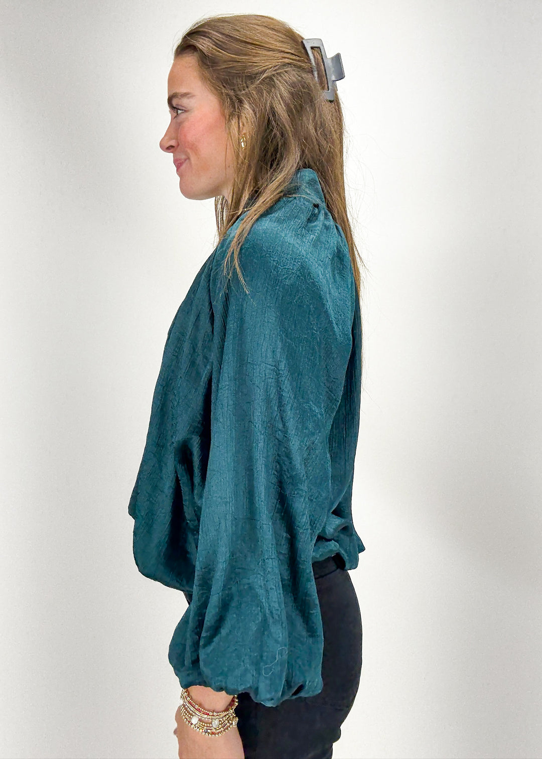 Laura Balloon Sleeve Top