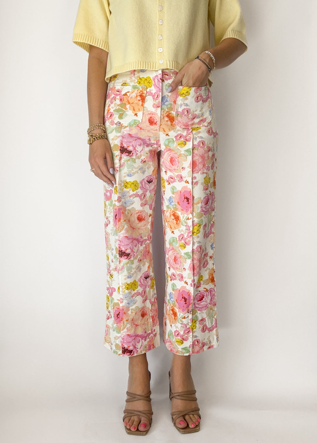 Remington Floral Wide Leg Pants