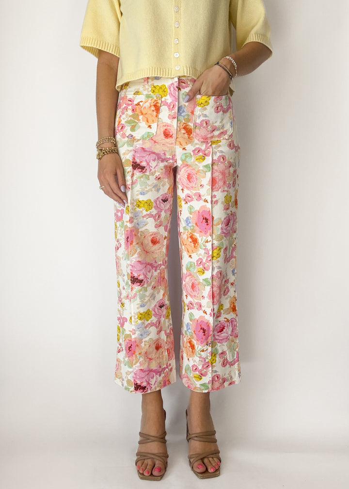Remington Floral Wide Leg Pants