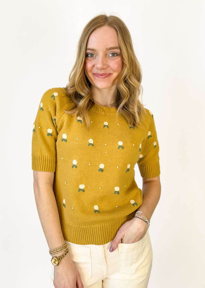 Haylee Floral Sweater