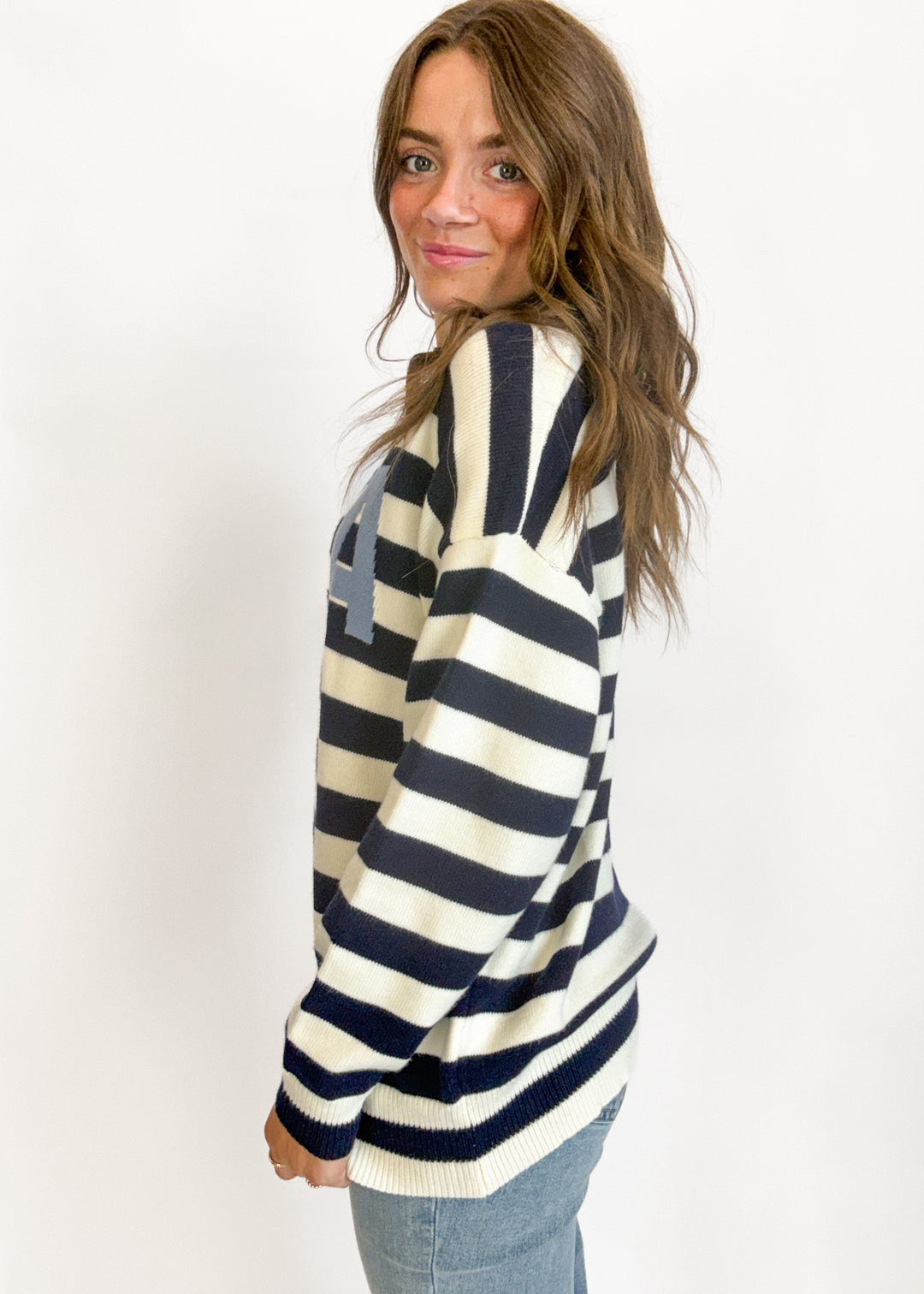 USA Striped Sweater