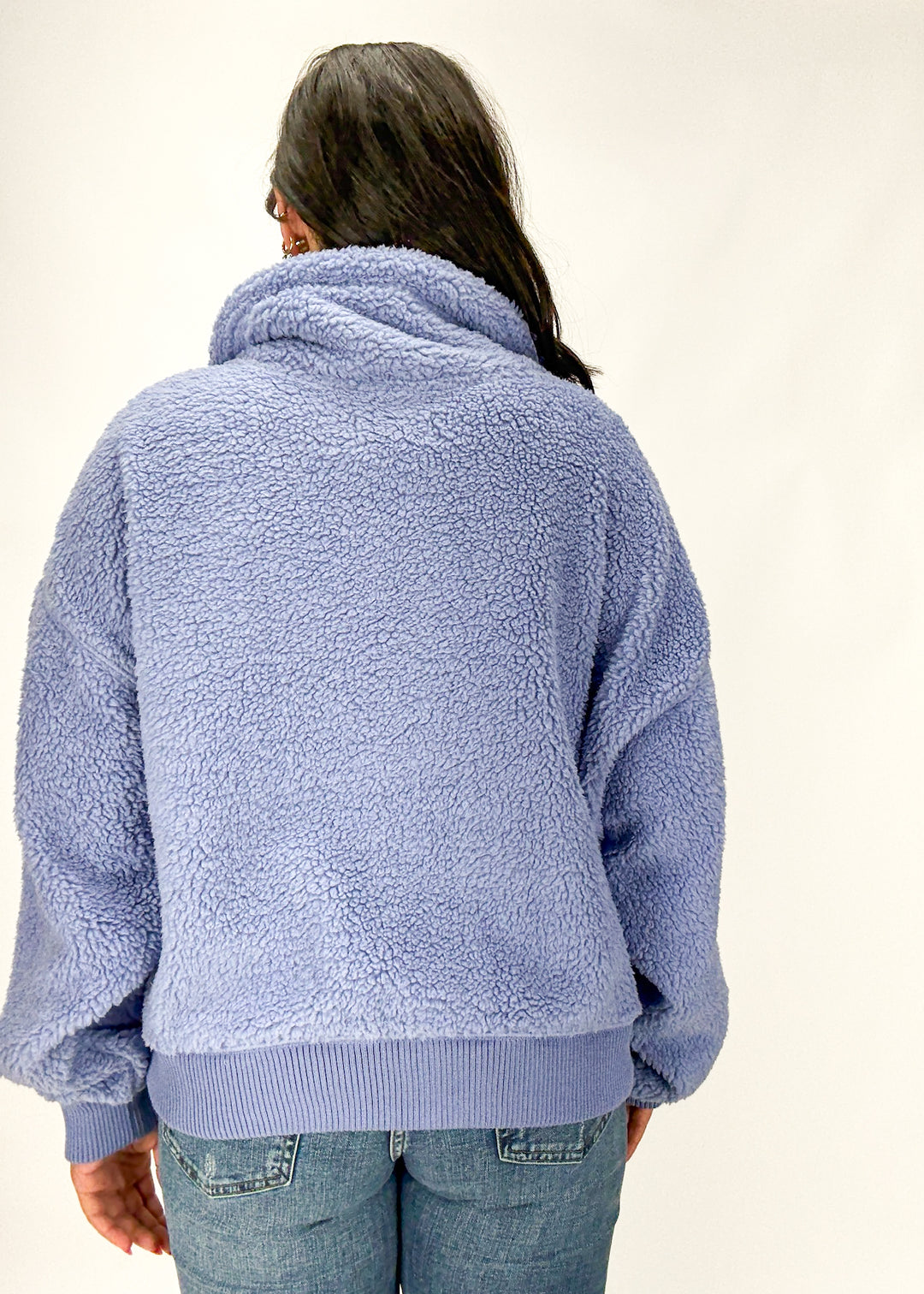 Free People Alpine Sherpa Cardi - Peri