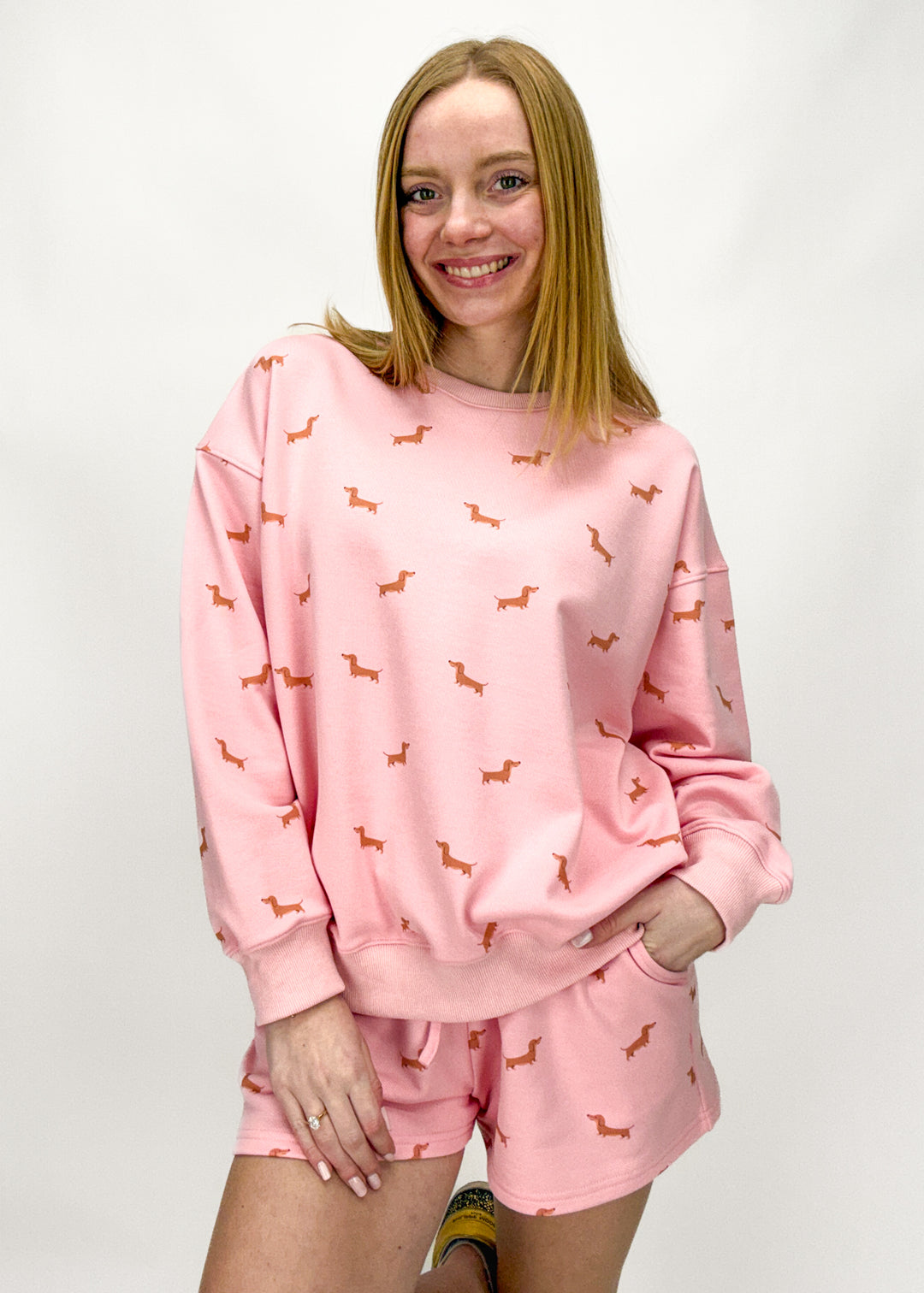 Bestie Puppy Love Sweatshirt