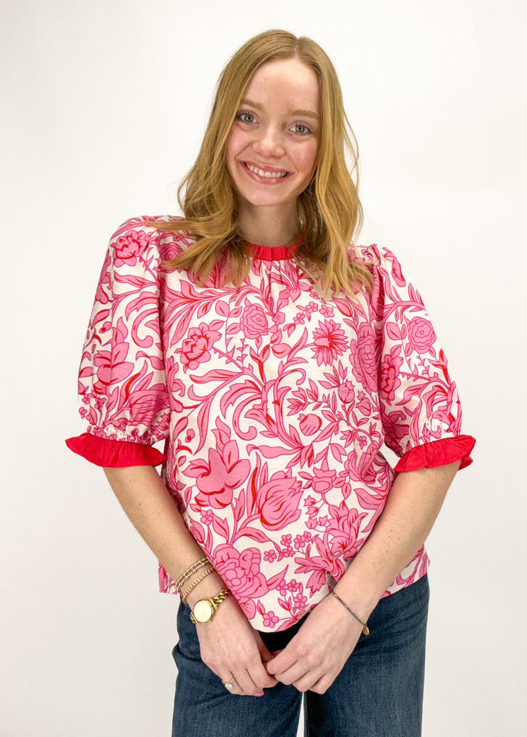 Riley Floral Top