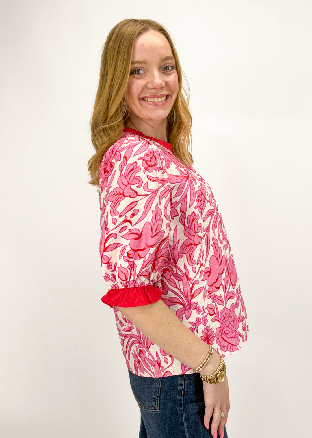 Riley Floral Top