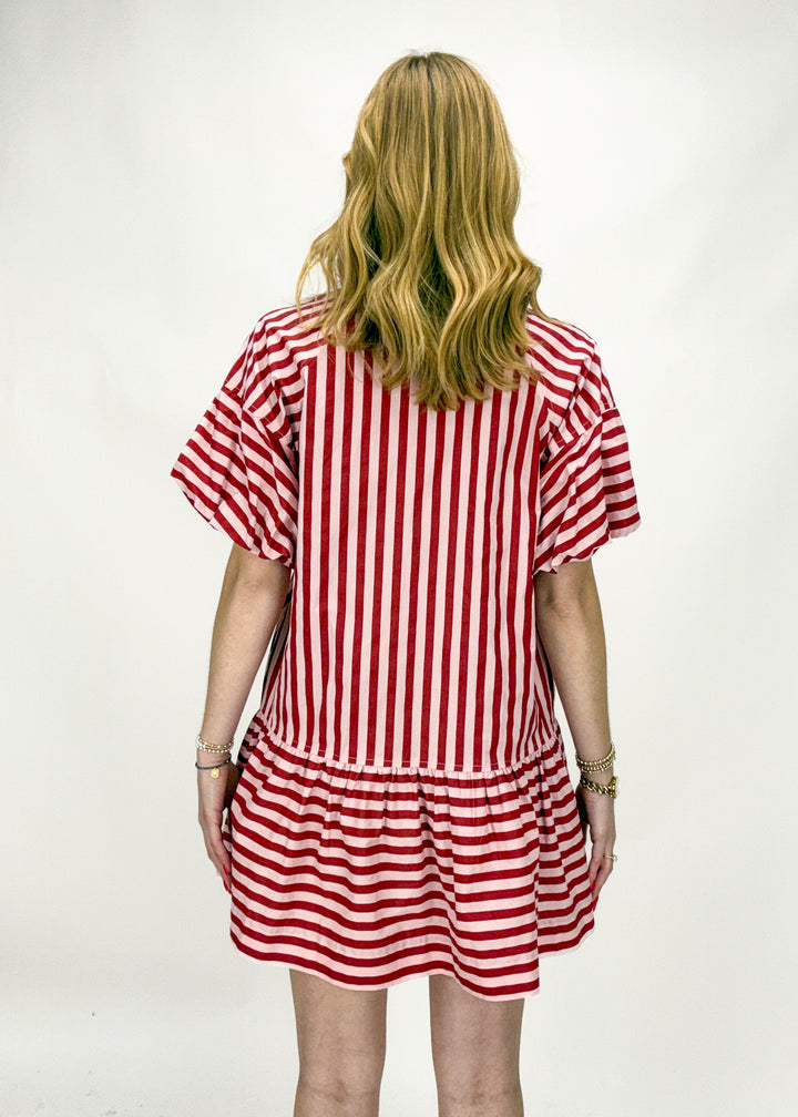 Ella Striped Mini Dress