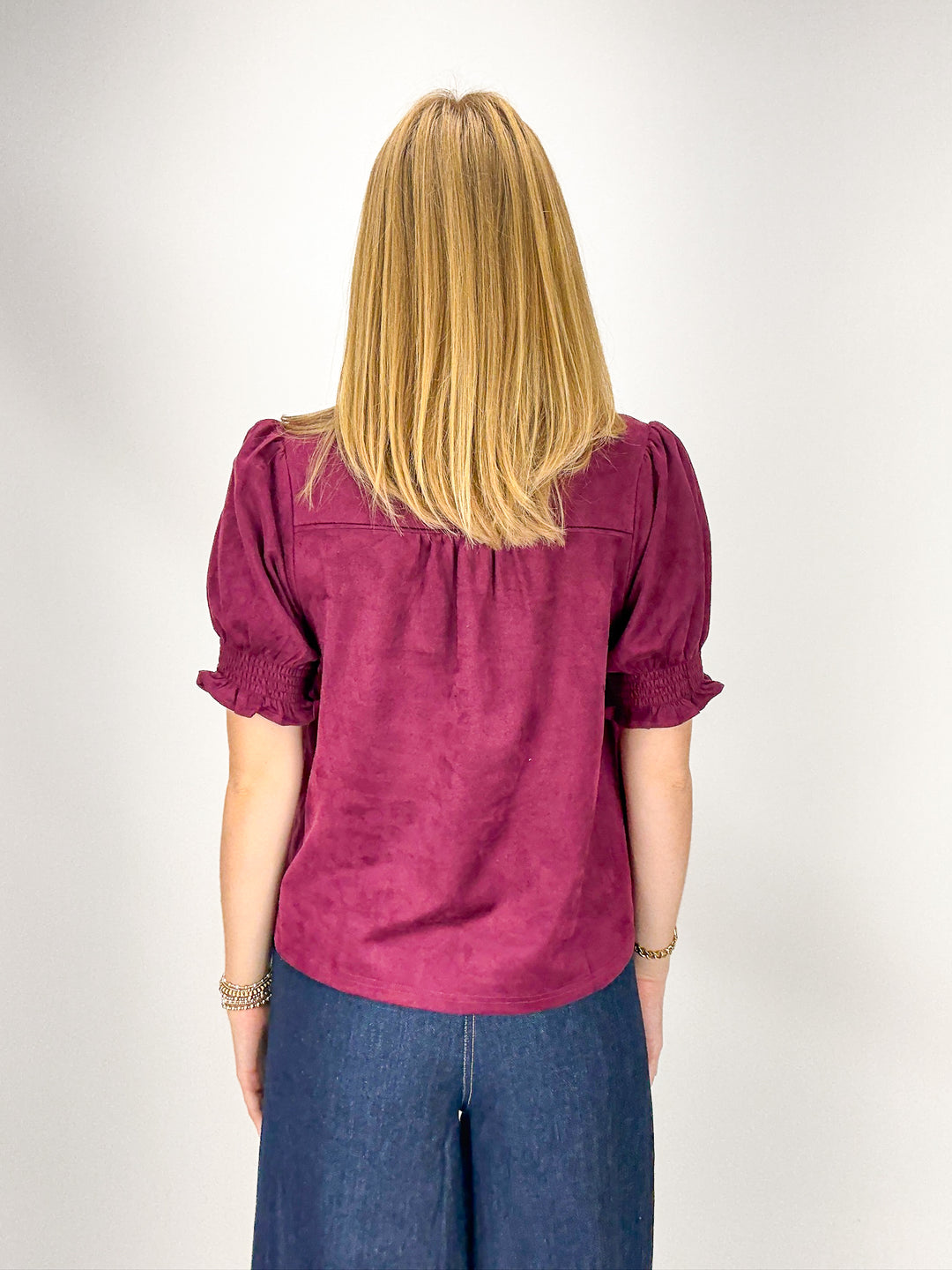 Ivy Jane Jenna Top - Wine