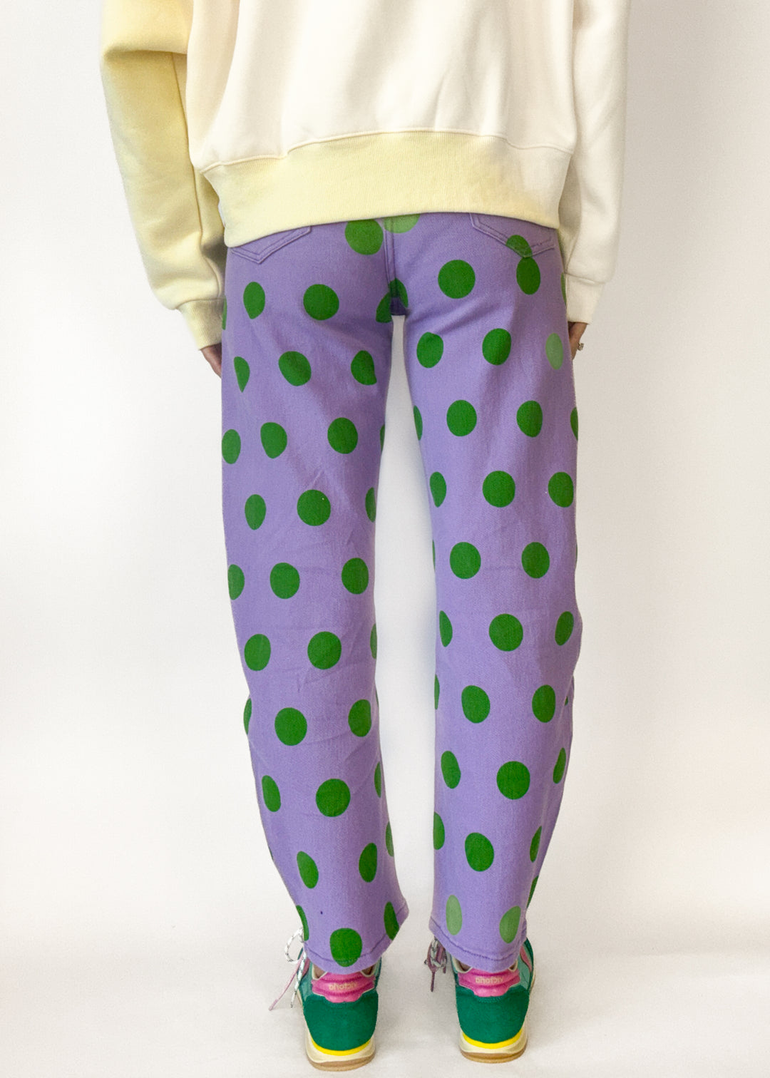 Joy Polka Dot Barrel Pants