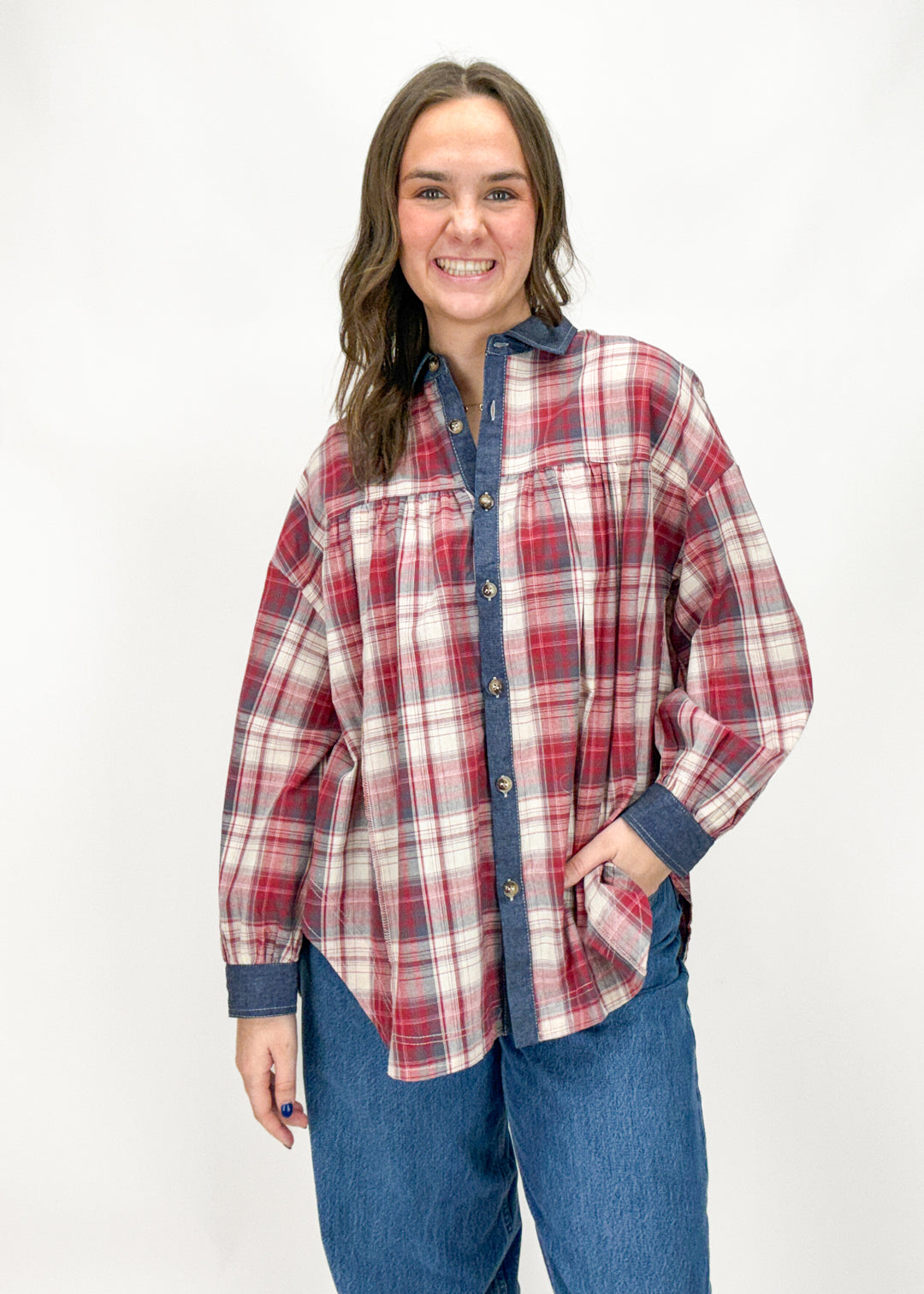 Montana Plaid Button Down