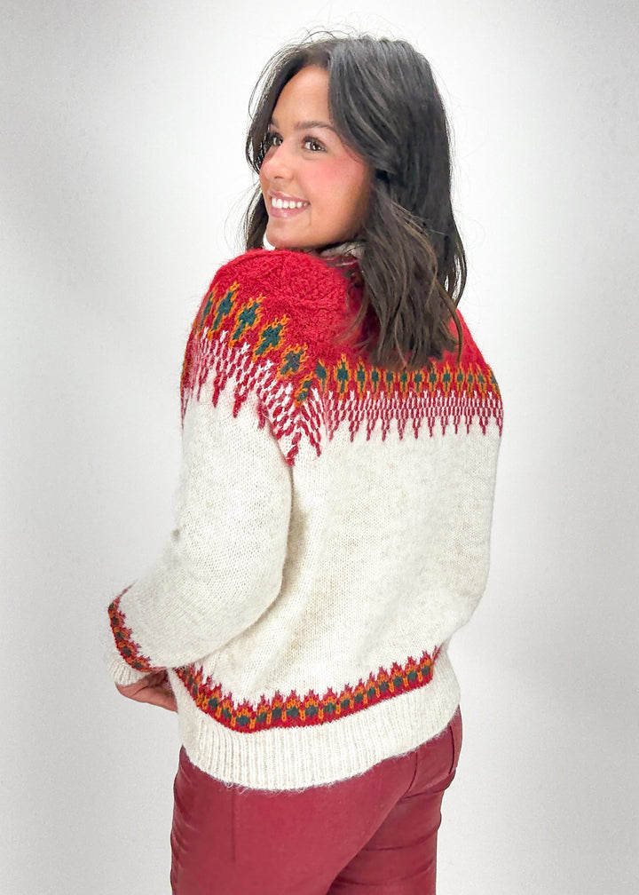Joy Nordic Pattern Cardigan