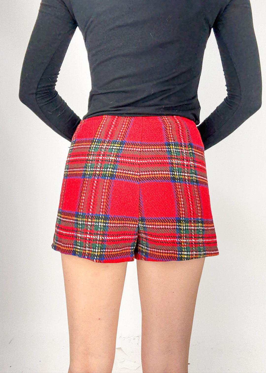 Tilly Plaid Mini Skort