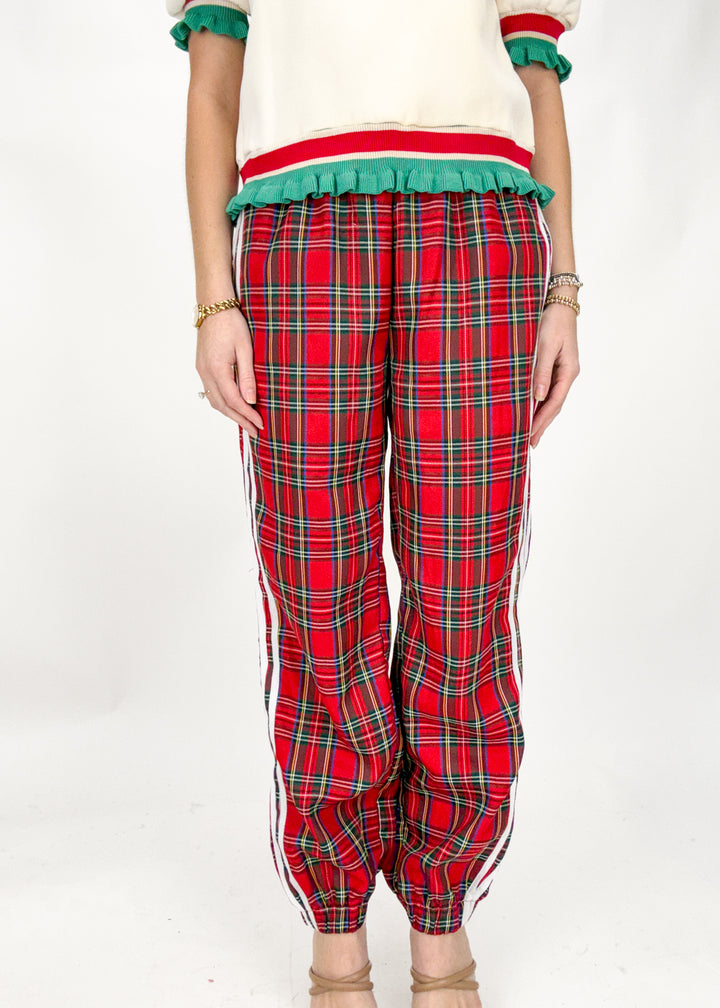 Eve Plaid Track Pants