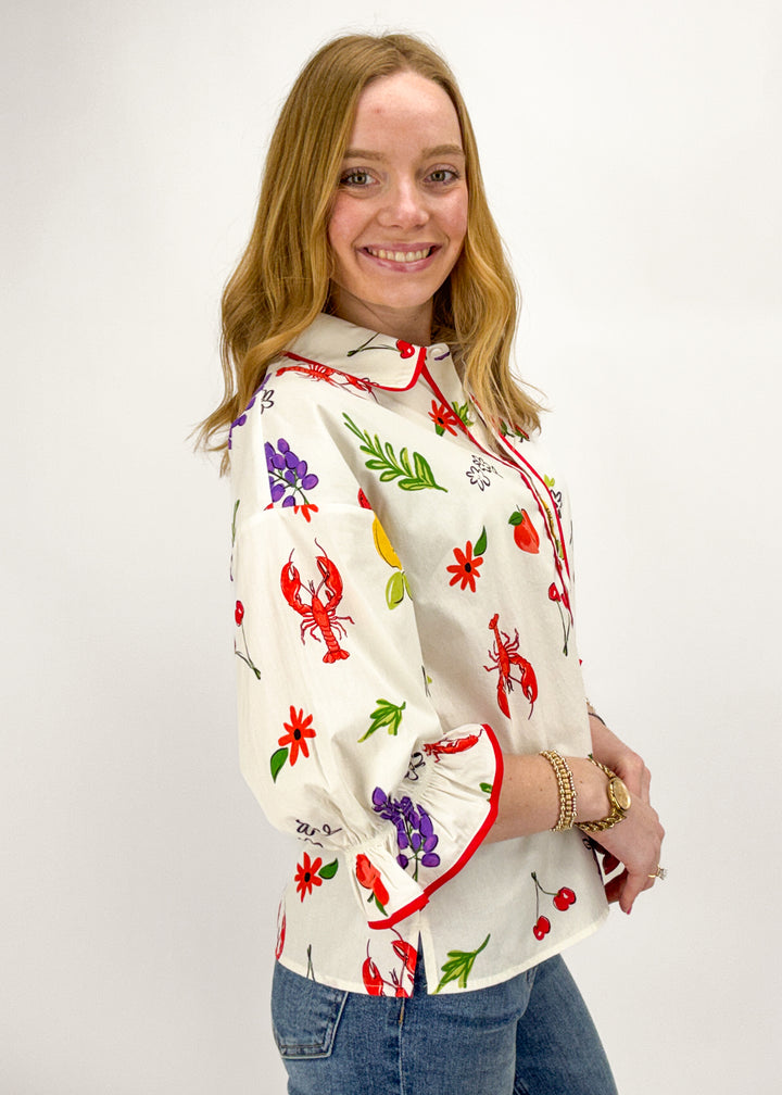 August Button Down