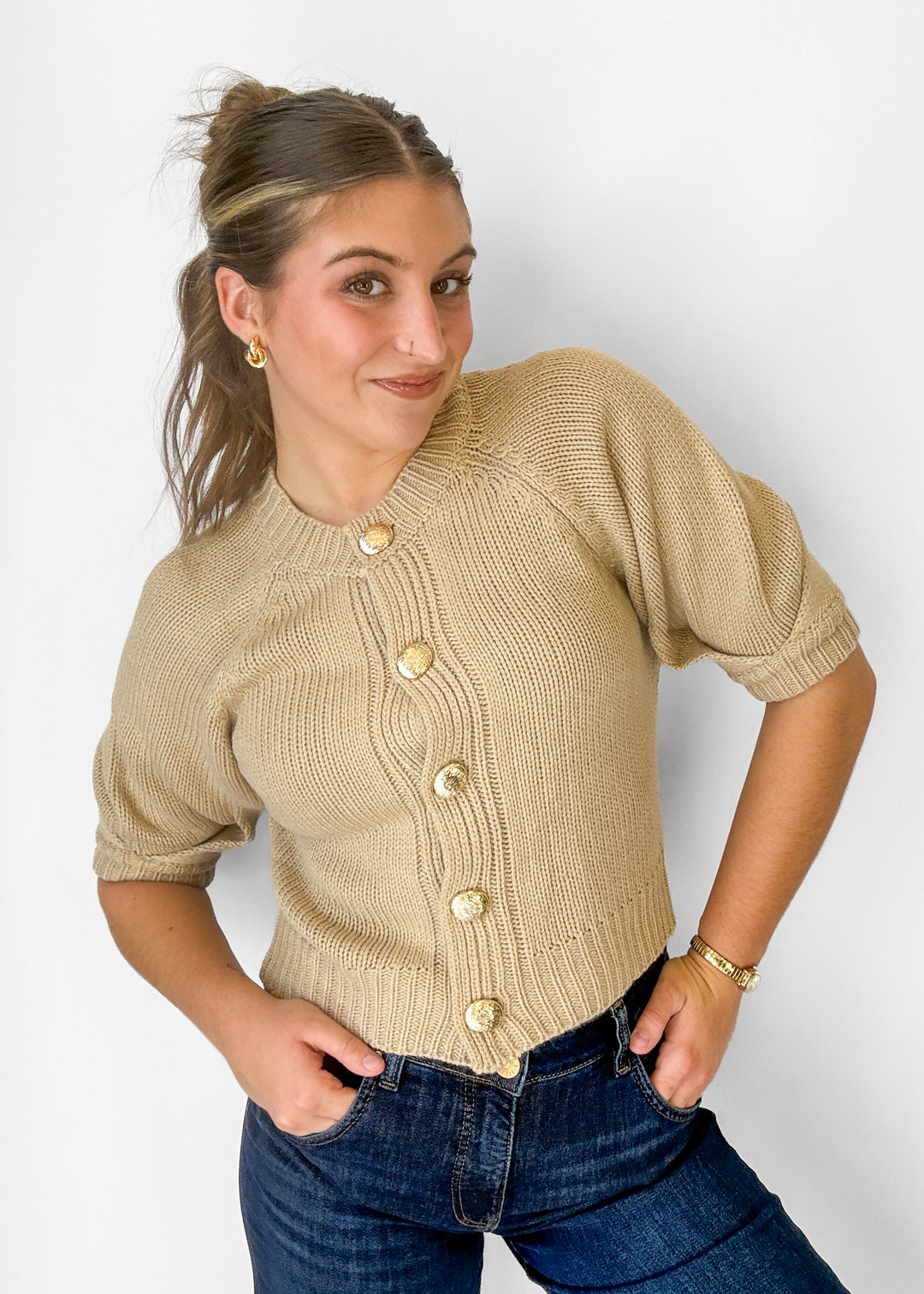 Emma Button Cardigan